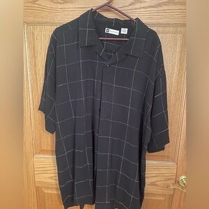 Bachrach button down black